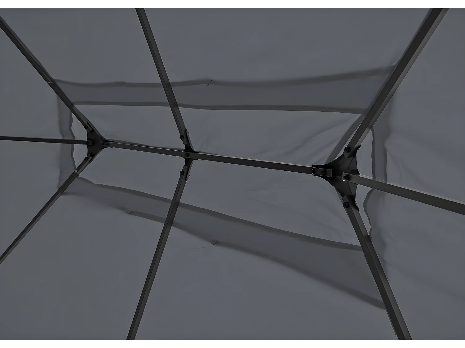 Pergola Calpe I,  grijs 4x3m