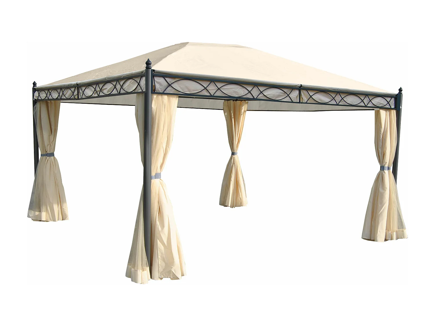 Pergola Calpe I,  kremowy 4x3m