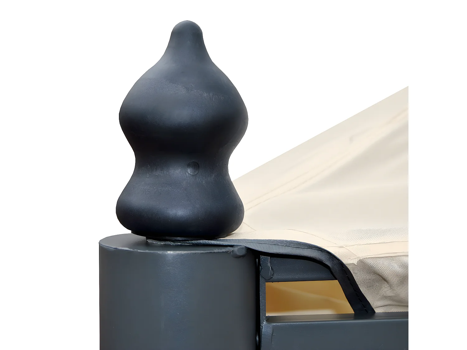 Pergola Calpe I,  kremowy 4x3m