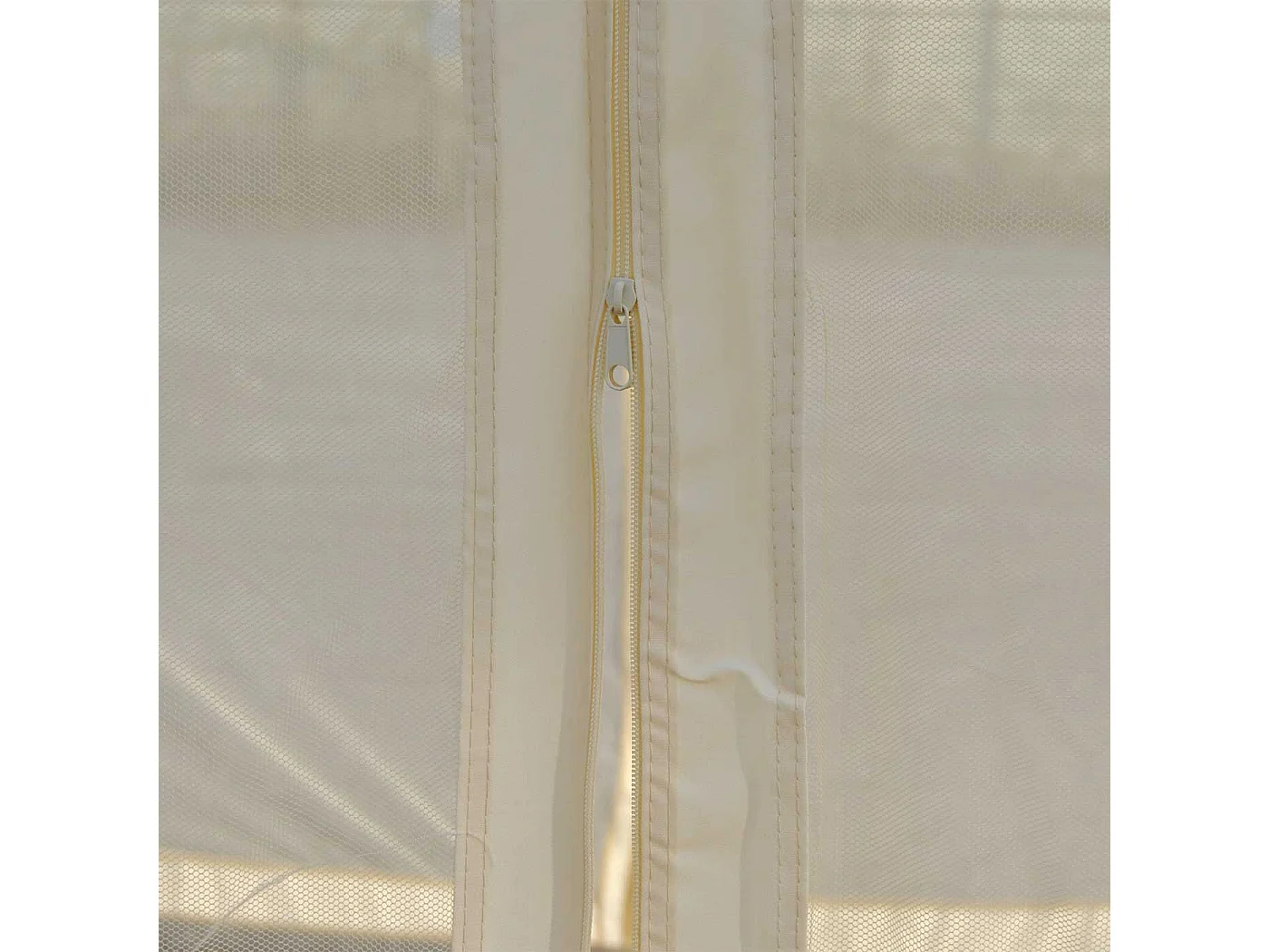 Pergola Calpe I,  cremefarvet 4x3 m