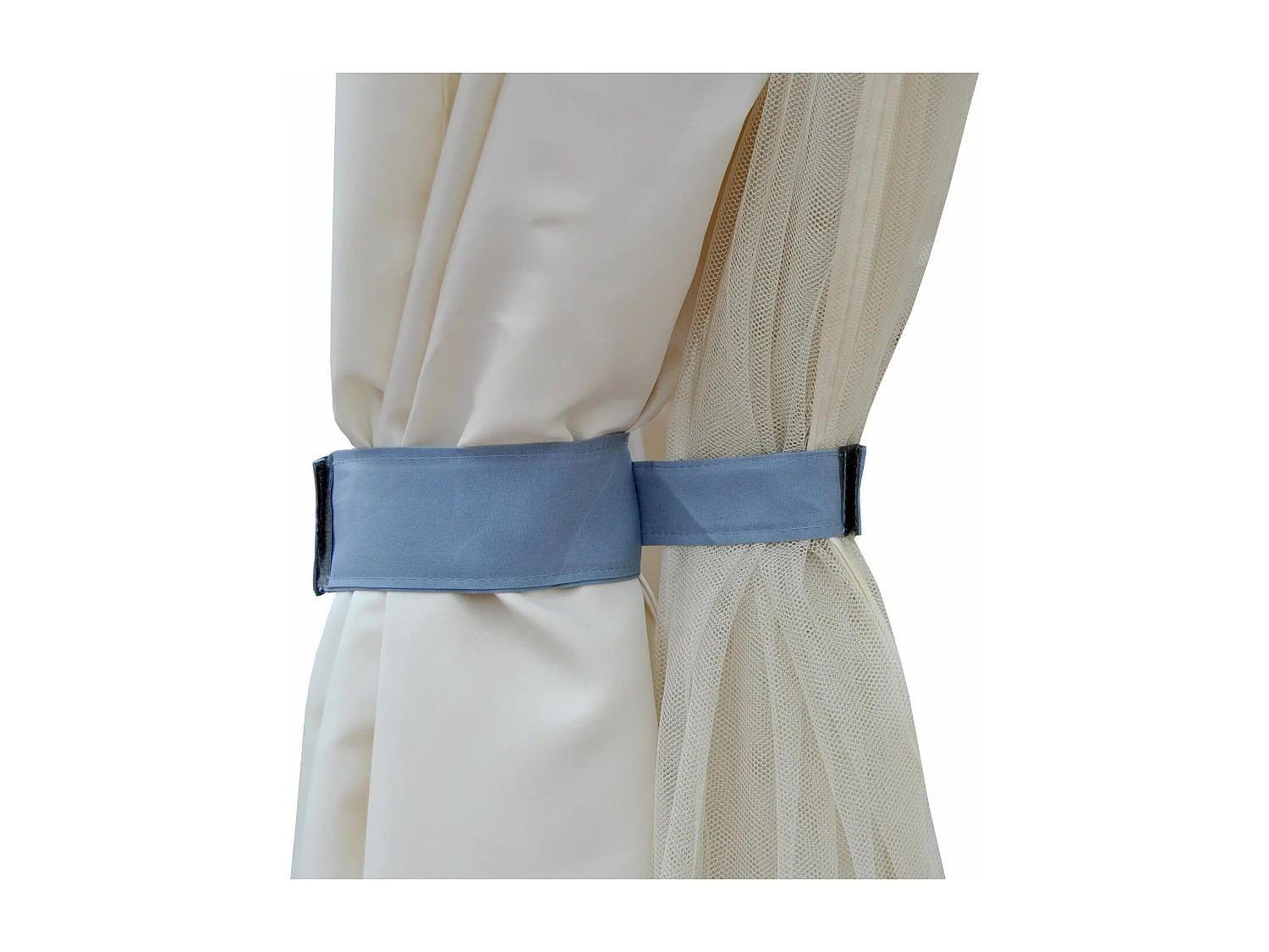 Gazebo pergola baldacchino moderno elegante Cadice acciaio poliestere 4x4m avorio con tende e zanzariere