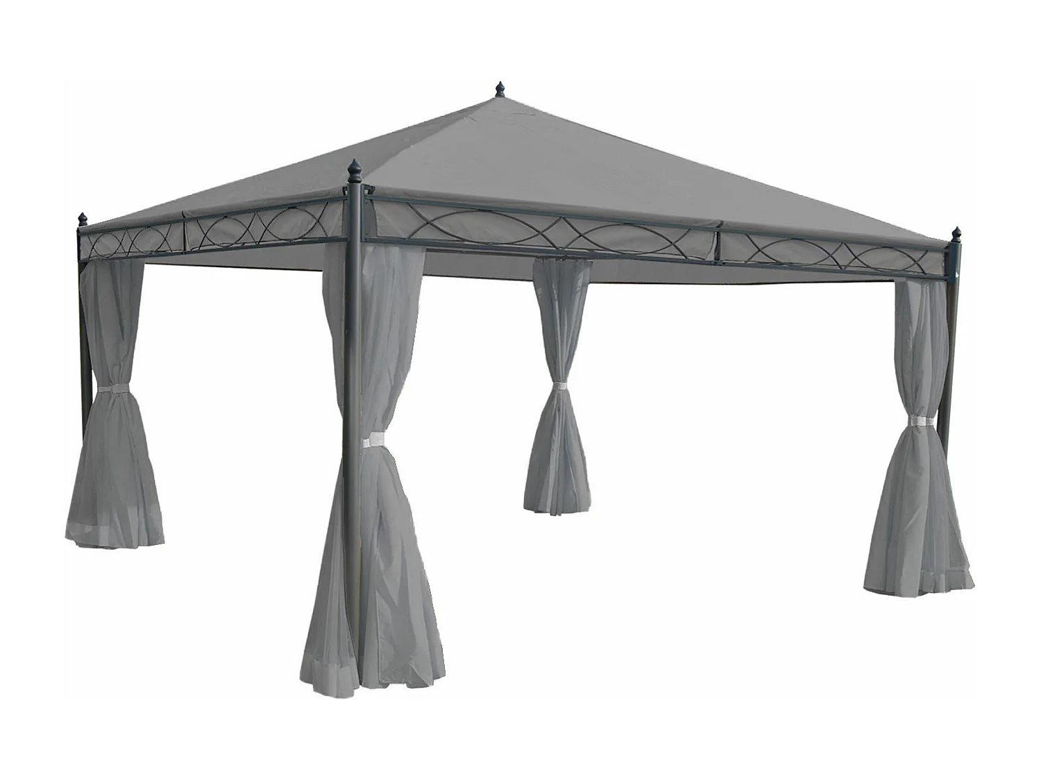 Pergola Calpe III,  jasnoszary 4x4m