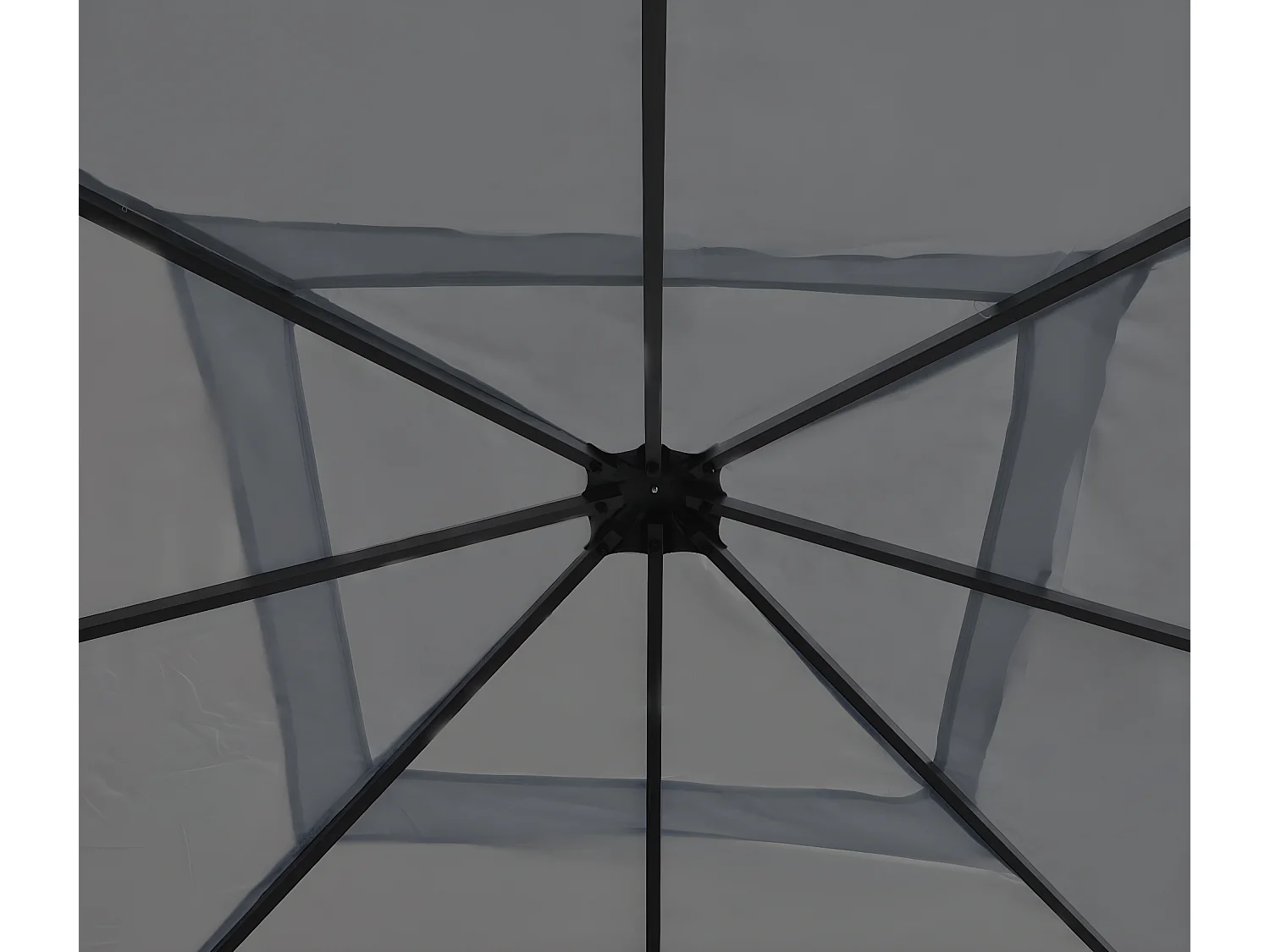 Pergola Calpe III,  jasnoszary 4x4m