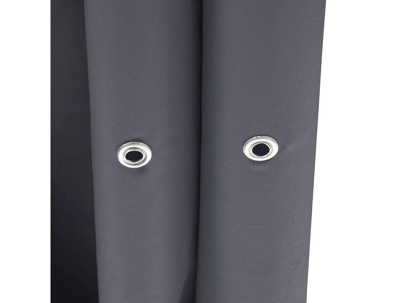 Telo di ricambio copertura tetto per gazebo MCW-C42 poliestere 300x370cm grigio