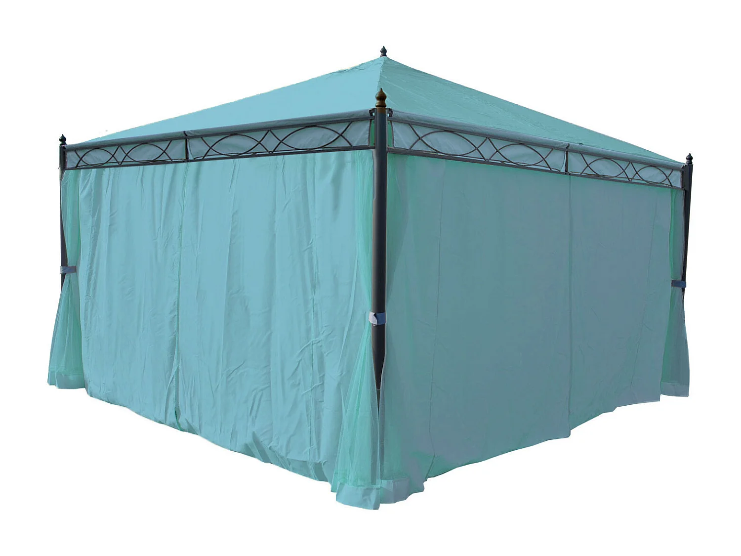 Pergola Calpe III,  turkus 4x4m