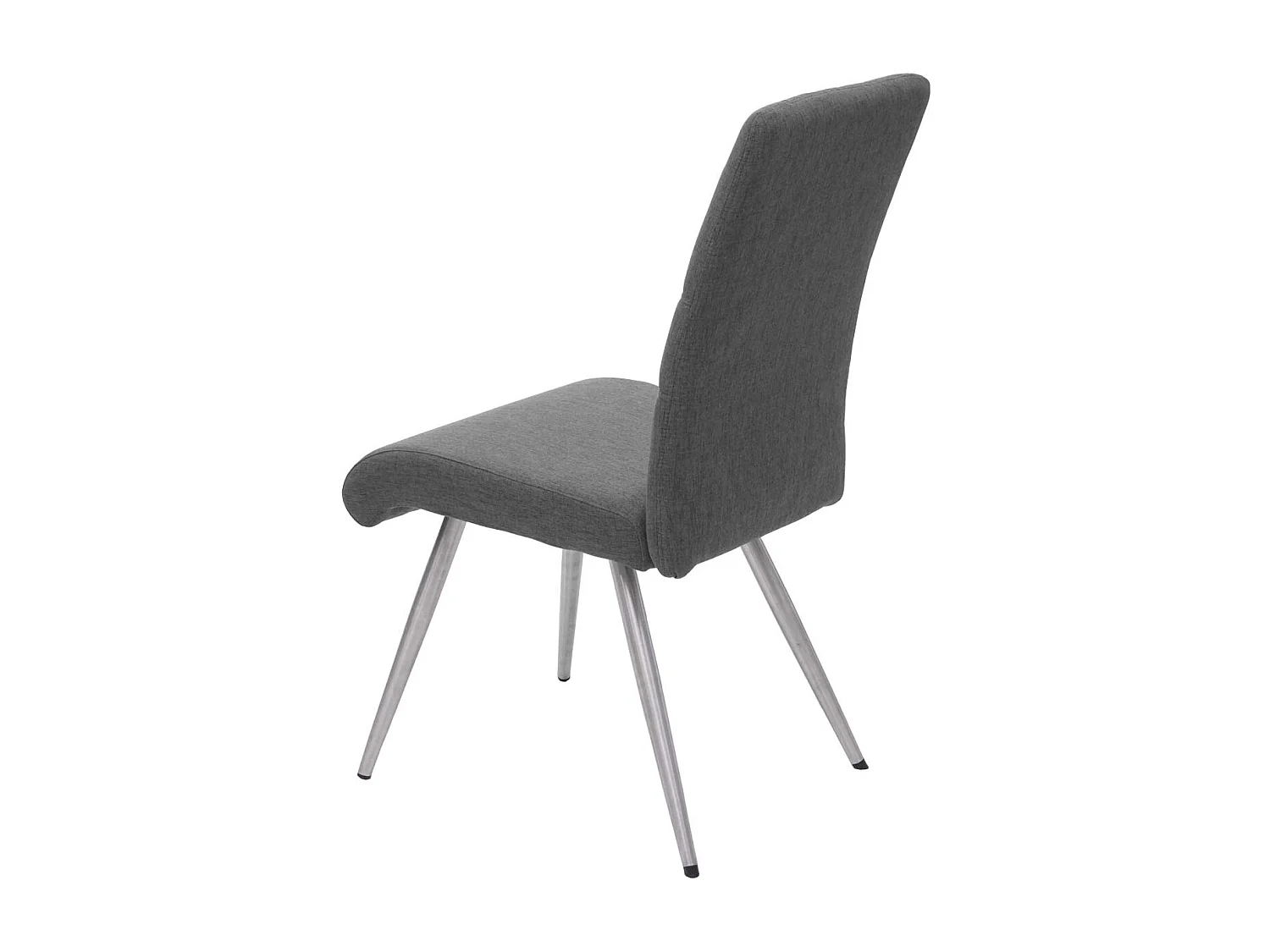 Silla de comedor MCW-G55 (set de 2),  gris-marrón