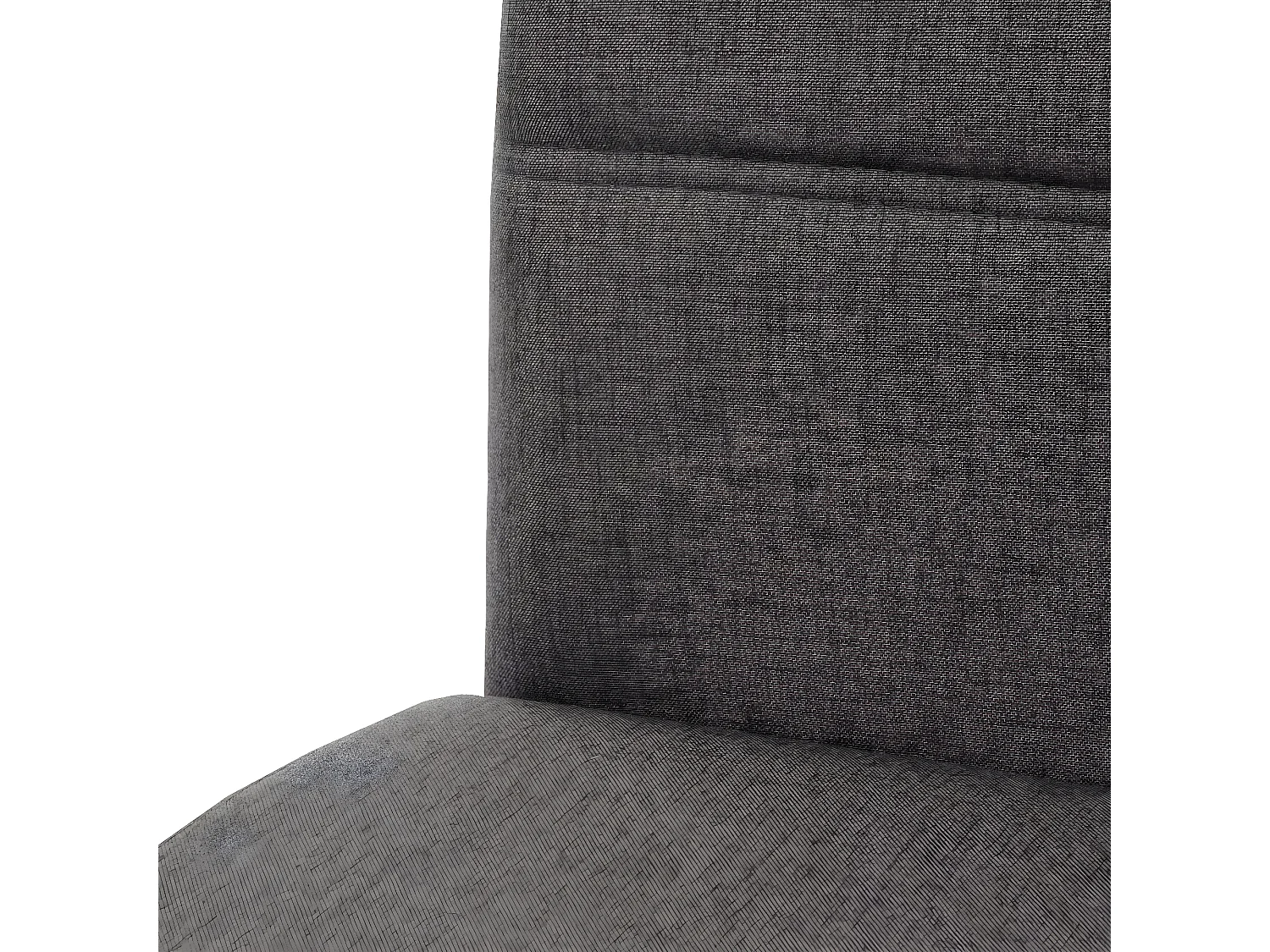 Silla de comedor MCW-G55 (set de 2),  gris-marrón