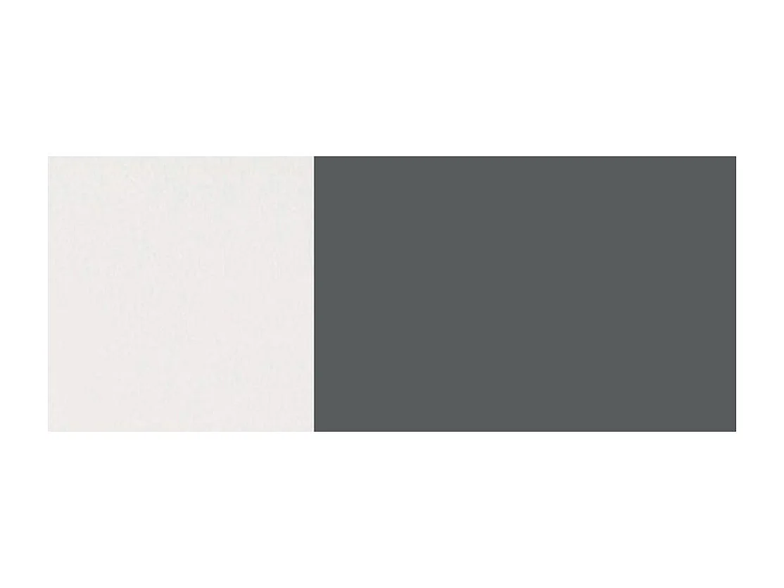 WINKELKÜCHE Napoli weiß matt / RAL 7012 basaltgrau (K5), Arbeitsplatte Eiche Sonoma 228/ 205 / 207cm 11-teilig