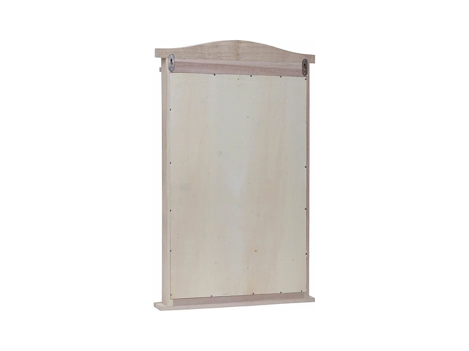 Wandspiegel met luiken,  shabby natuurlijke kleur