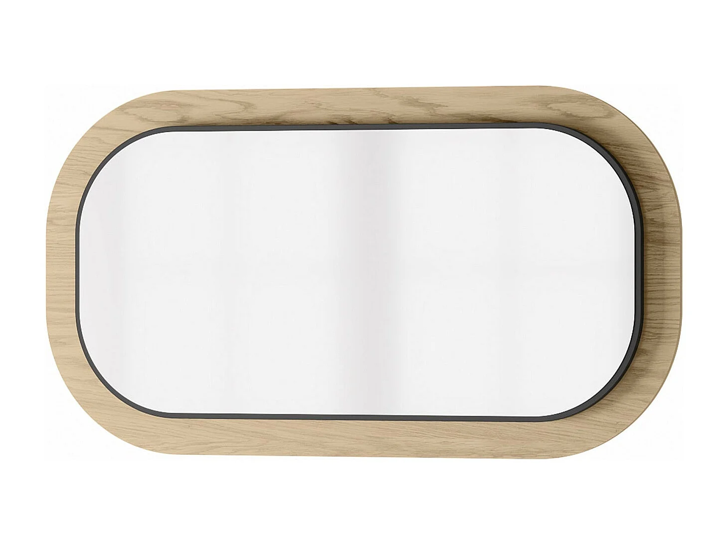 WANDSPIEGEL Limbo Eiche Artisan 110 / 4 / 60cm