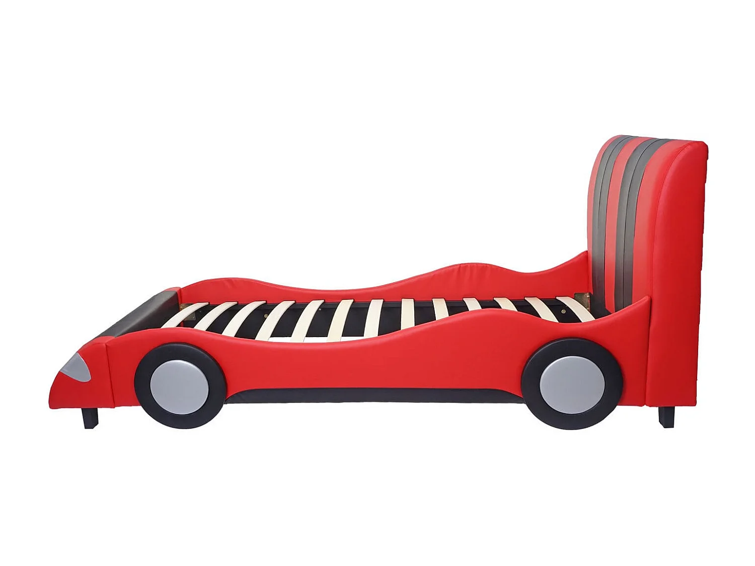 Bett MCW-E14 Auto, Schwarz-rot