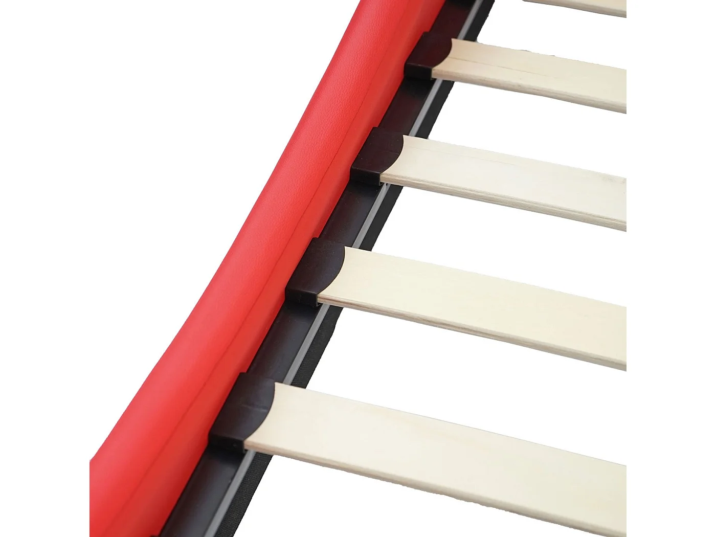 Bett MCW-E14 Auto, Schwarz-rot