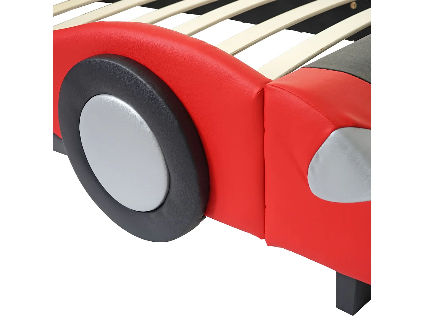 Bett MCW-E14 Auto, Schwarz-rot