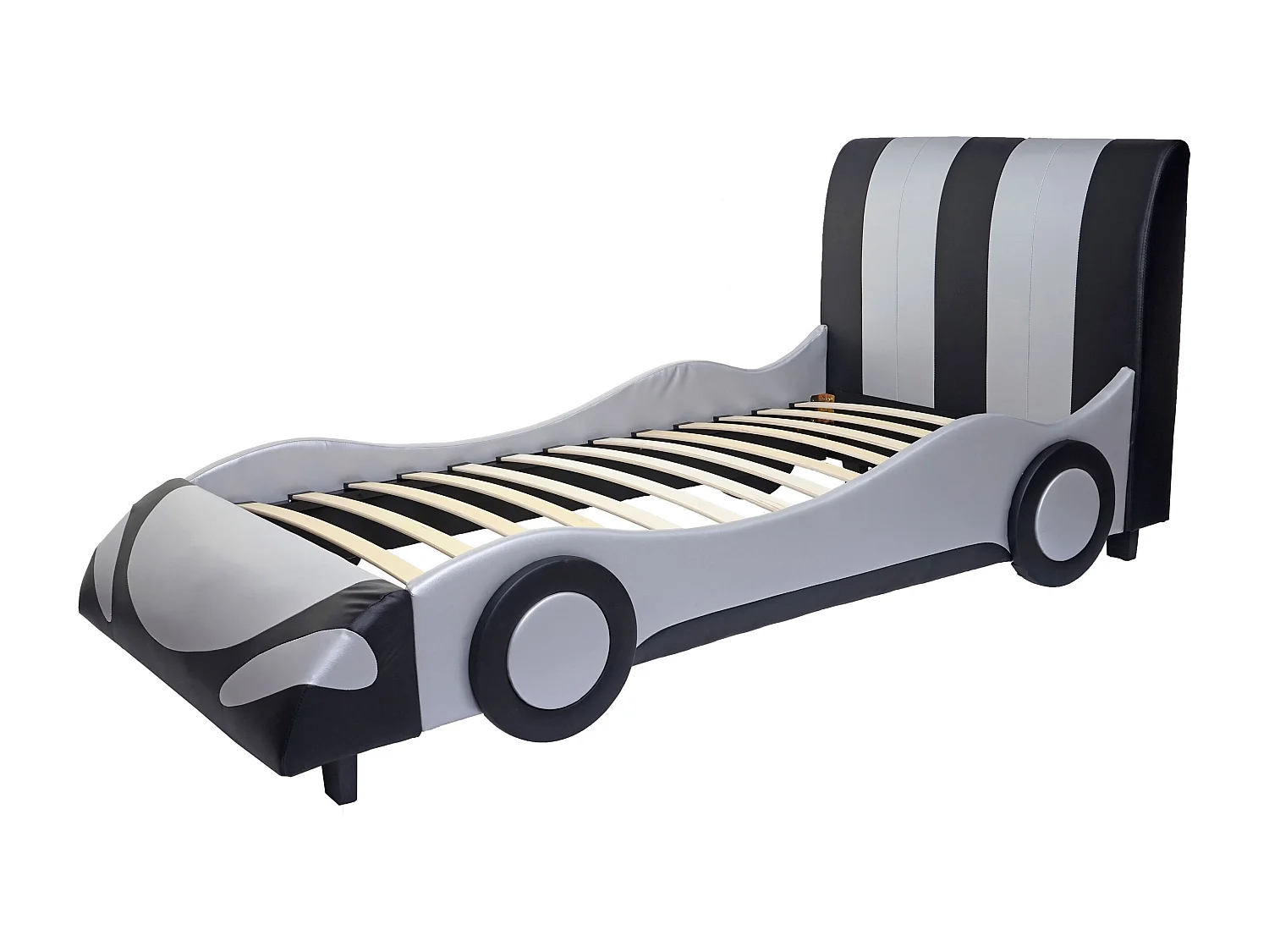 Bett MCW-E14 Auto, Schwarz-silber