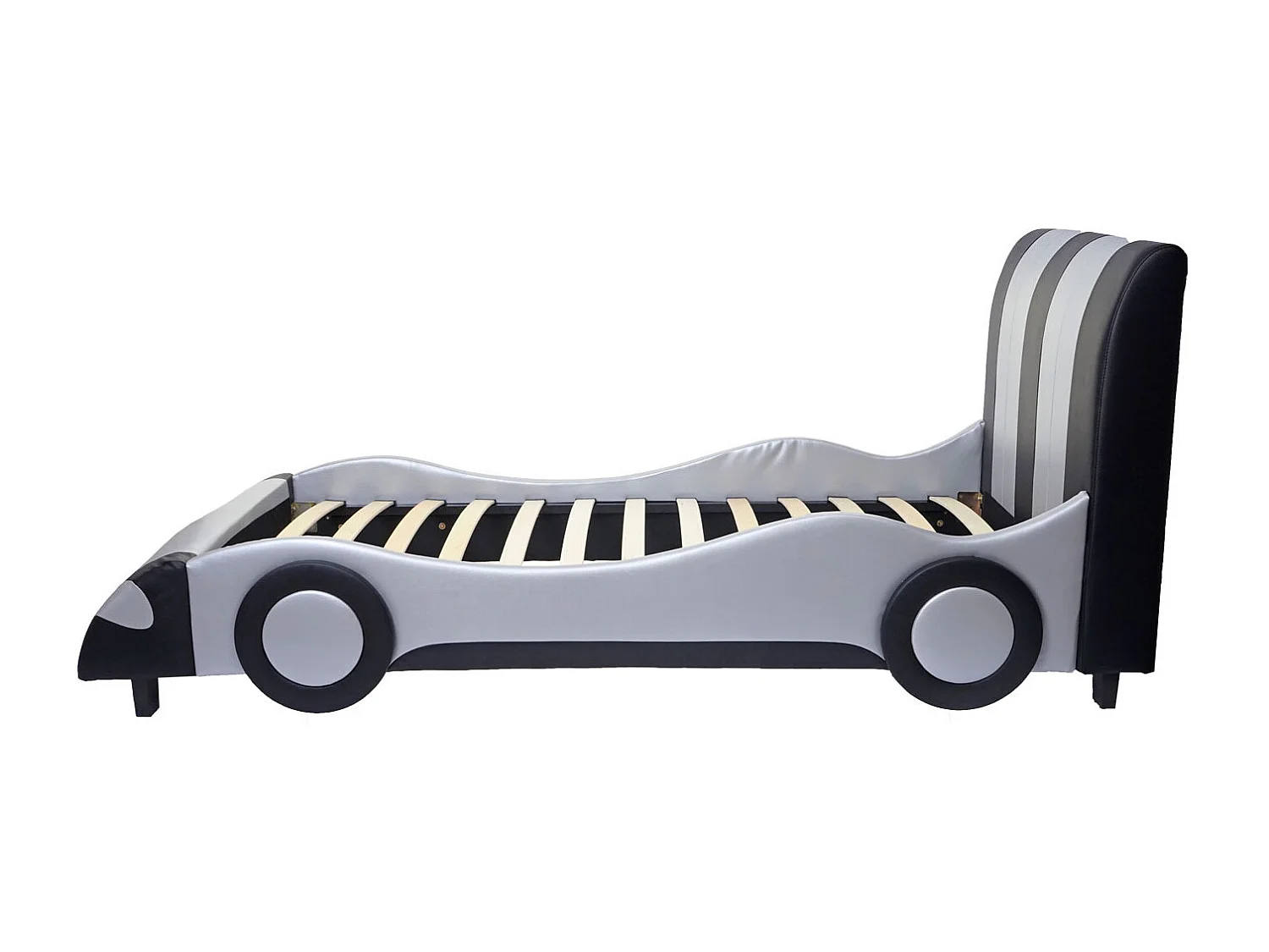 Bett MCW-E14 Auto, Schwarz-silber