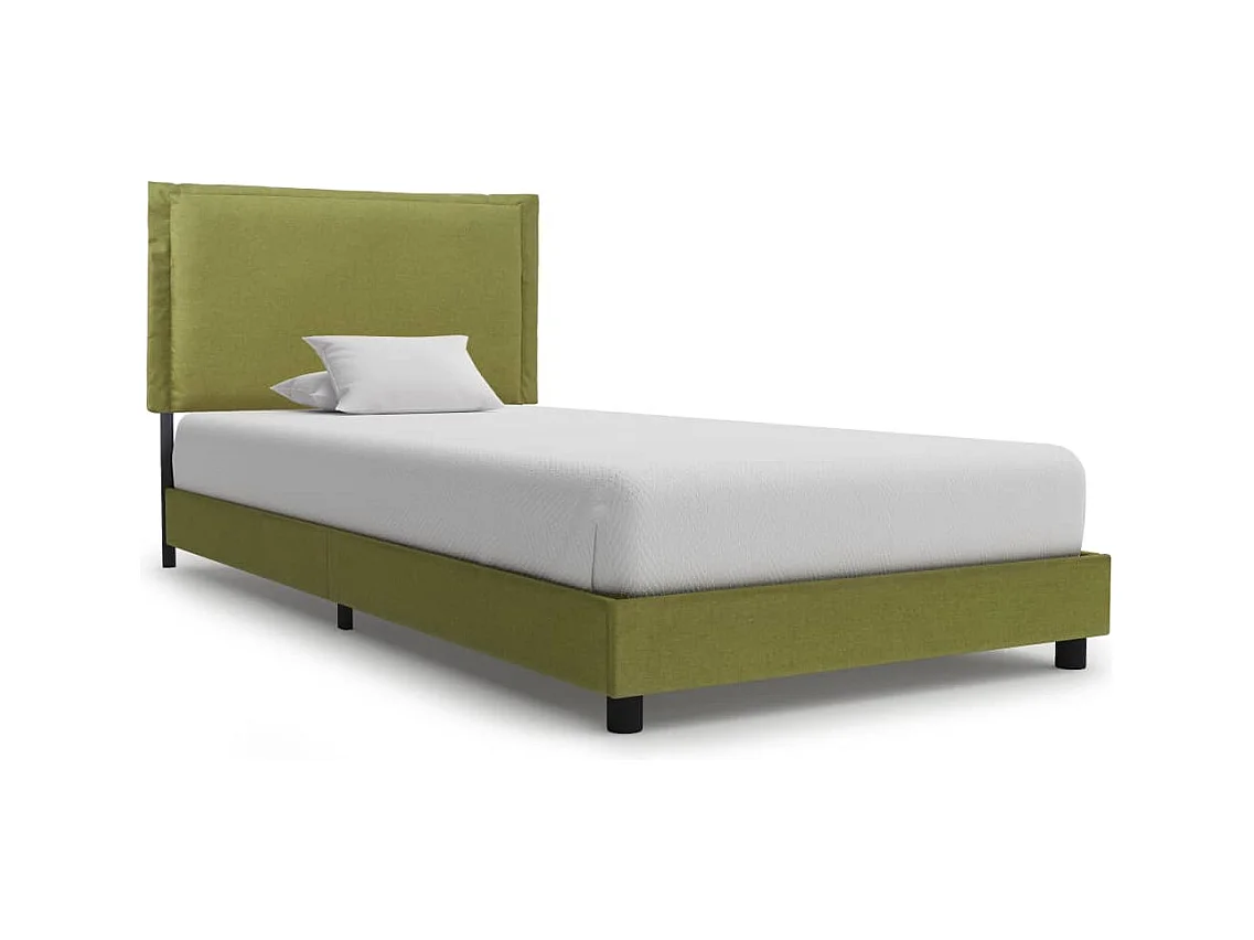 Giroletto senza Materasso Verde in Tessuto 90x200 cm