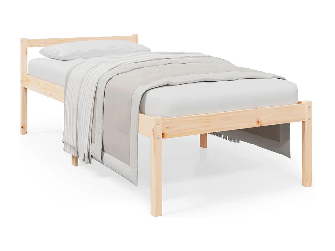 Lit pour personne âgée sans matelas 75x190 cm