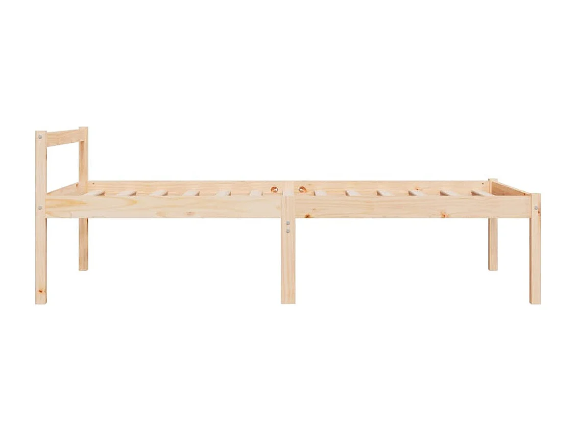 Lit pour personne âgée sans matelas 75x190 cm