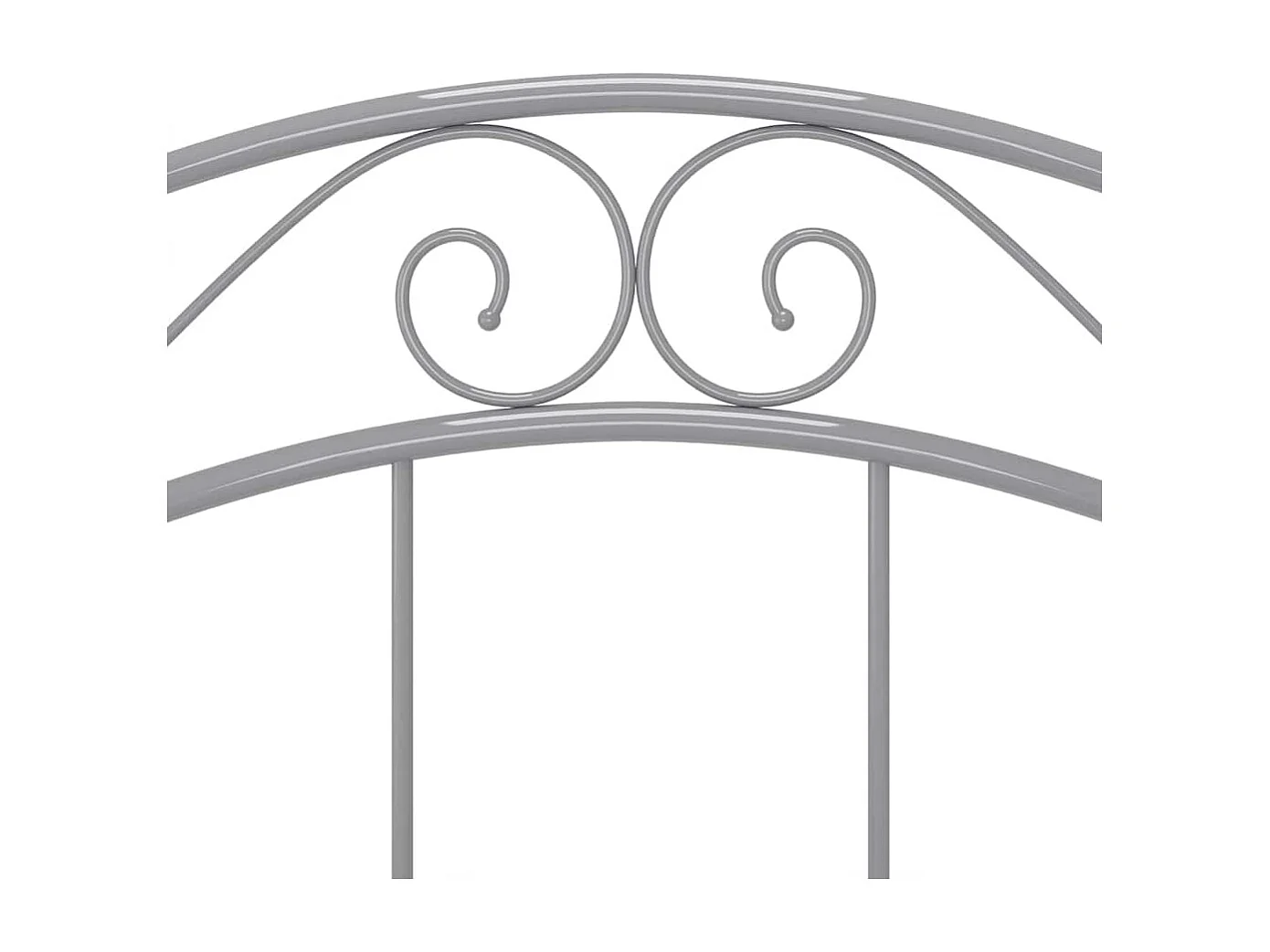 Giroletto Grigio in Metallo 100x200 cm