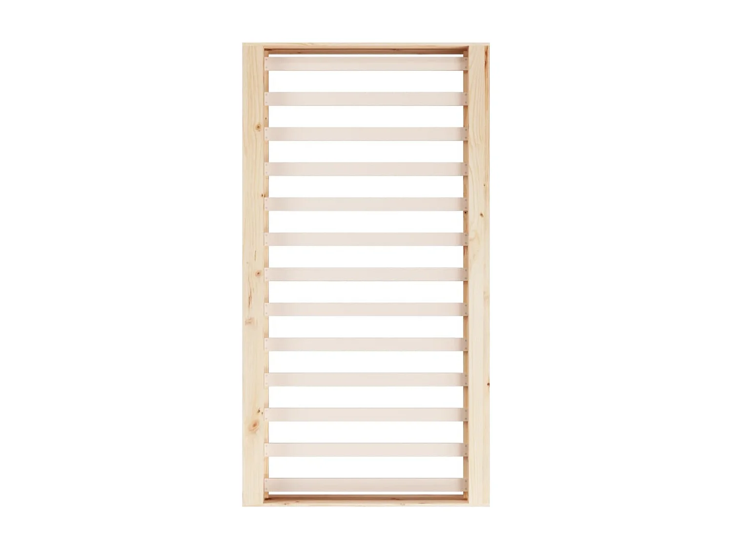 Estrutura de cama solteiro 90x190 cm madeira maciça