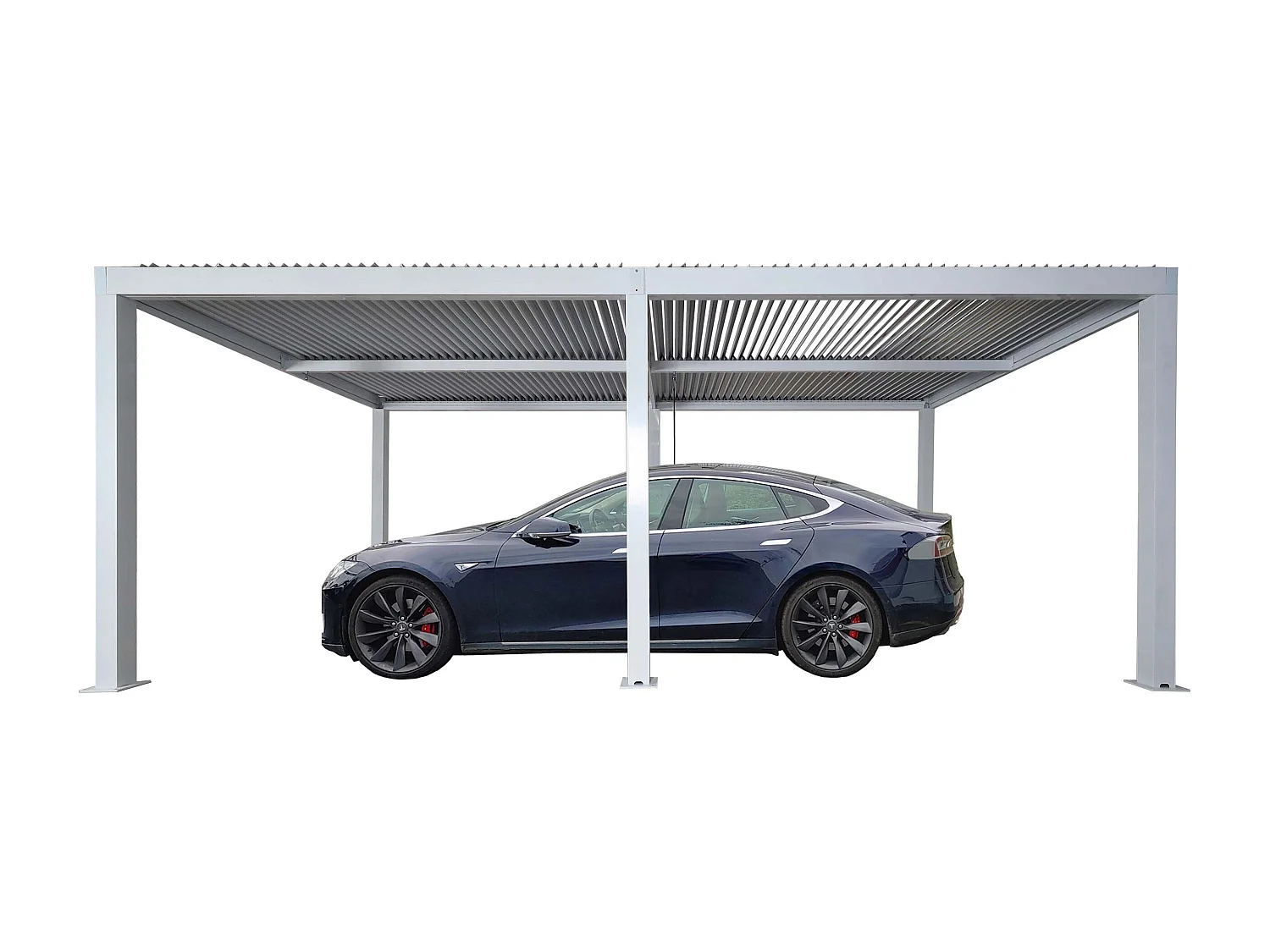 Carport MCW-L46,  wit