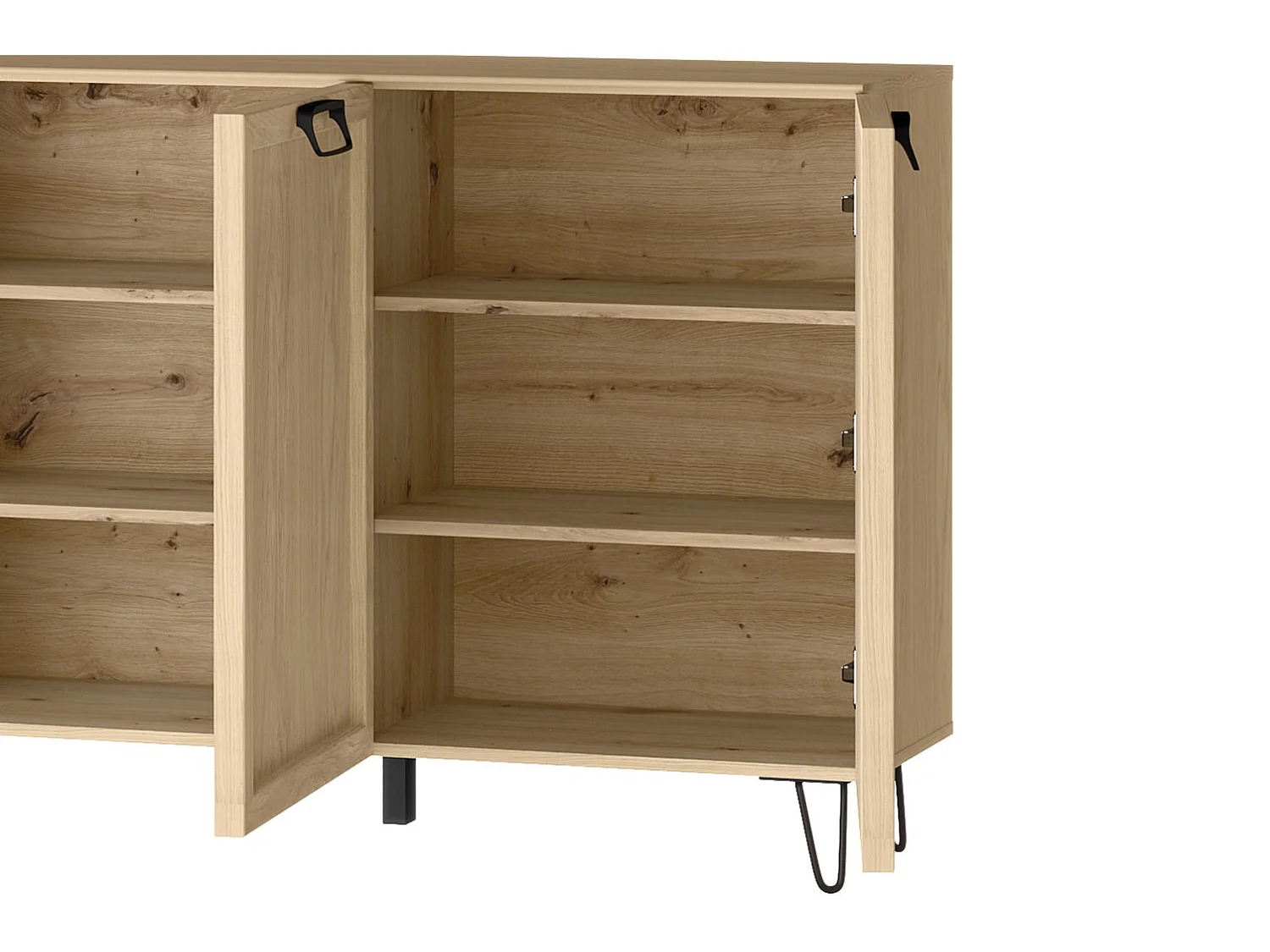 KOMMODE Limbo Eiche Artisan 140 / 42 / 89cm