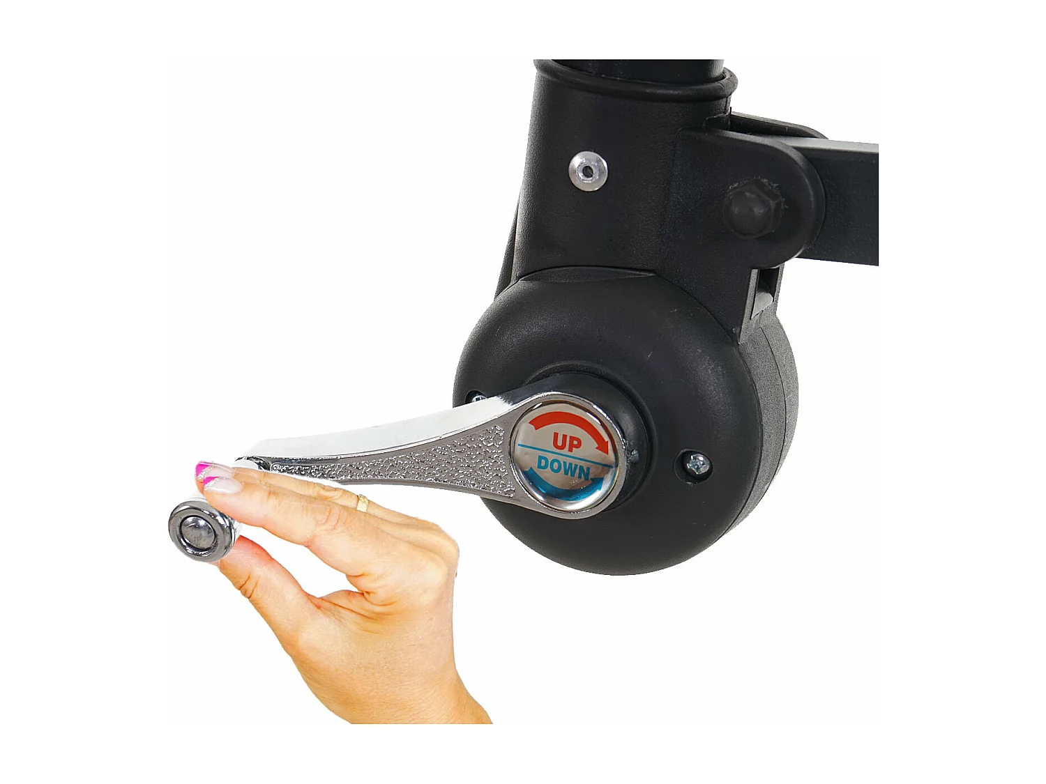 Zweefparasol Terni kantelbaar,  crème zonder voet