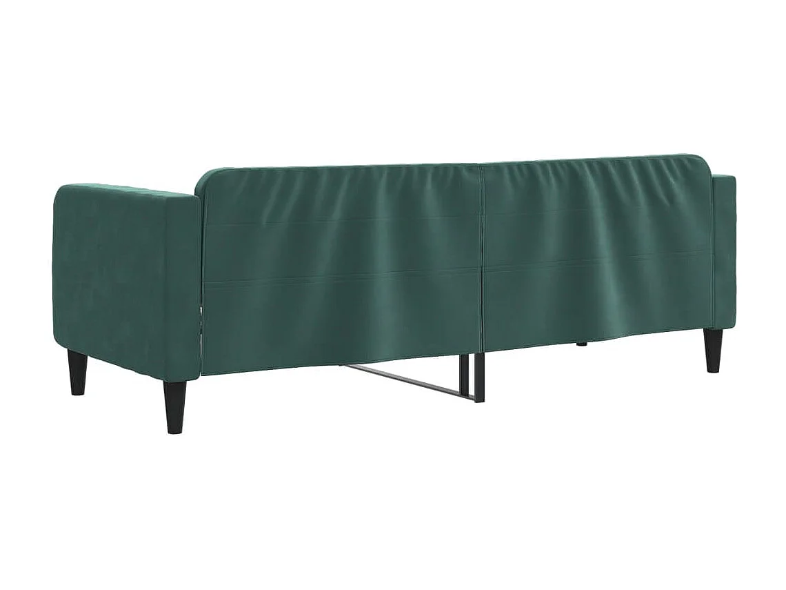 Tagesbett Dunkelgrün 80x200 cm Samt