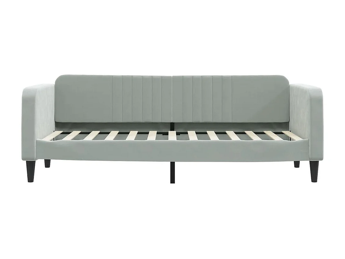 Lit de jour avec gigogne et tiroirs sans matelas 80x200 cm