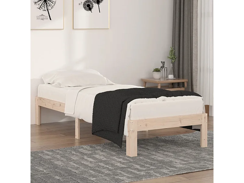 Cadre de lit sans matelas 75x190 cm