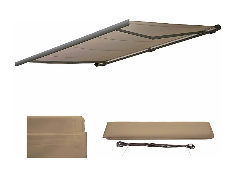 Vervangingshoes voor luifel H124,  Polyester zand