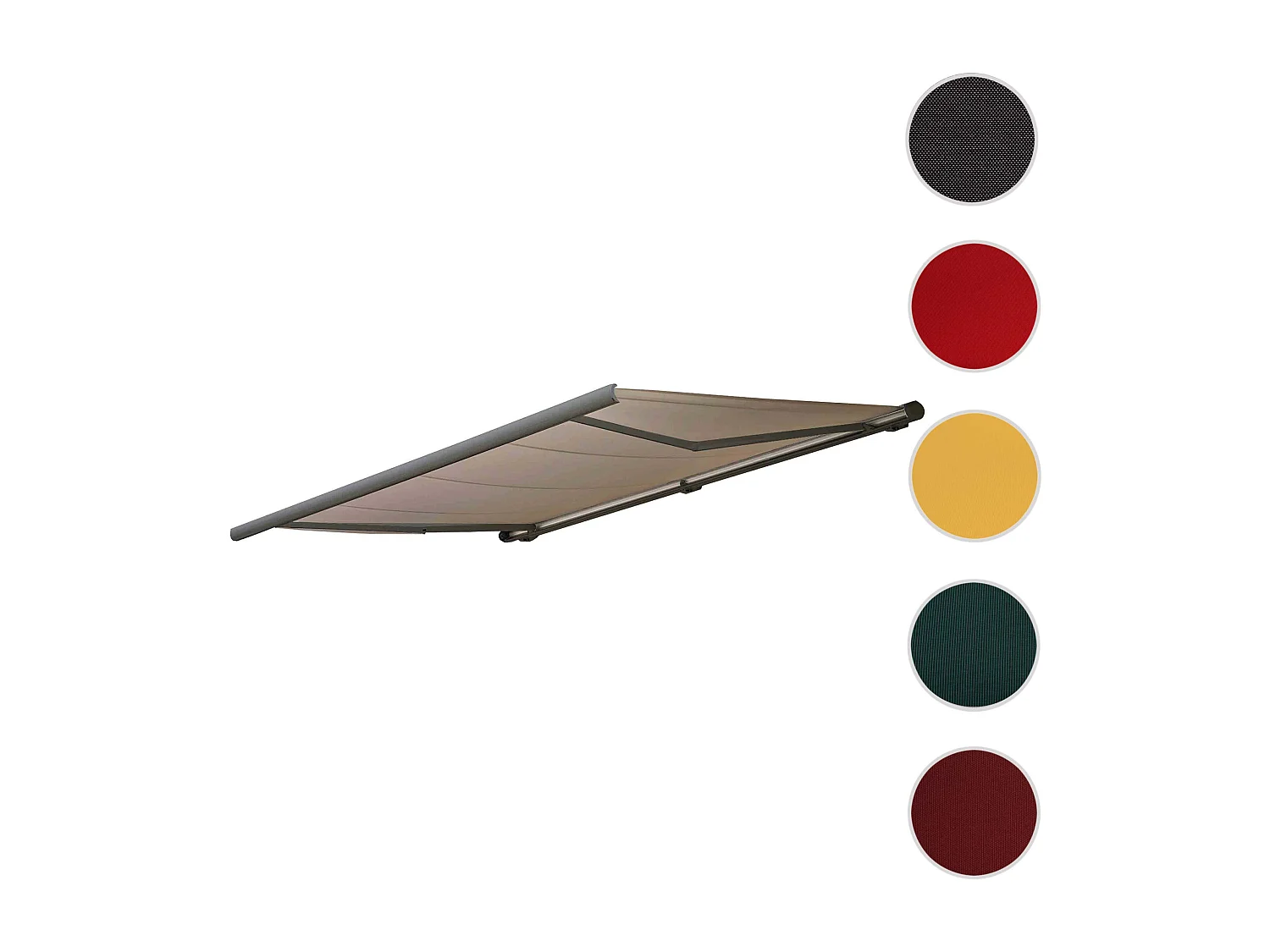 Vervangingshoes voor luifel H124,  Polyester zand