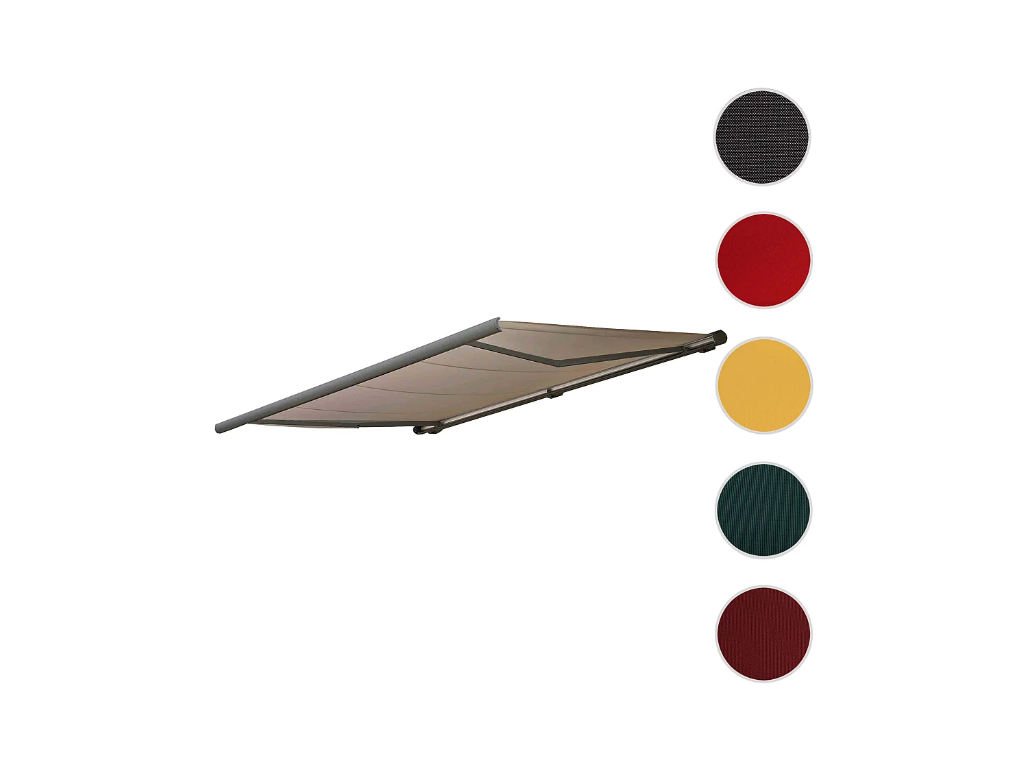 Wymienne poszycie do markizy H124,  Poliester piaskowy