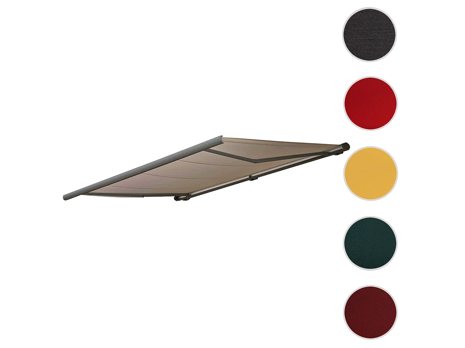 Wymienne poszycie do markizy H124,  Poliester piaskowy