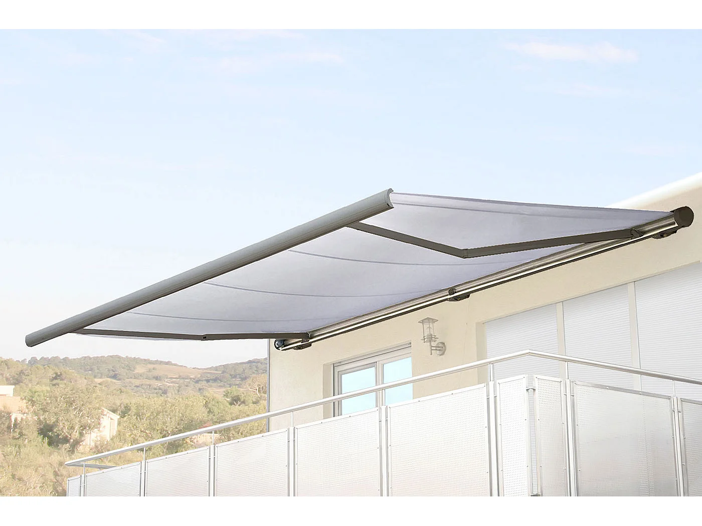 Wymienne poszycie do markizy H122,  Akryl kremowy