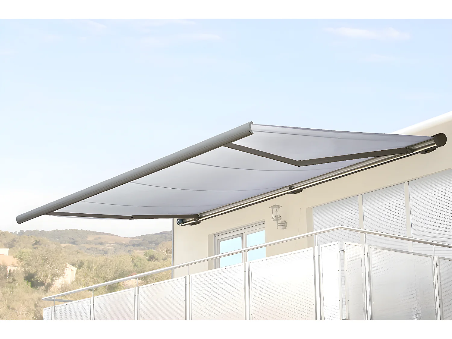 Wymienne poszycie do markizy H123,  Akryl kremowy