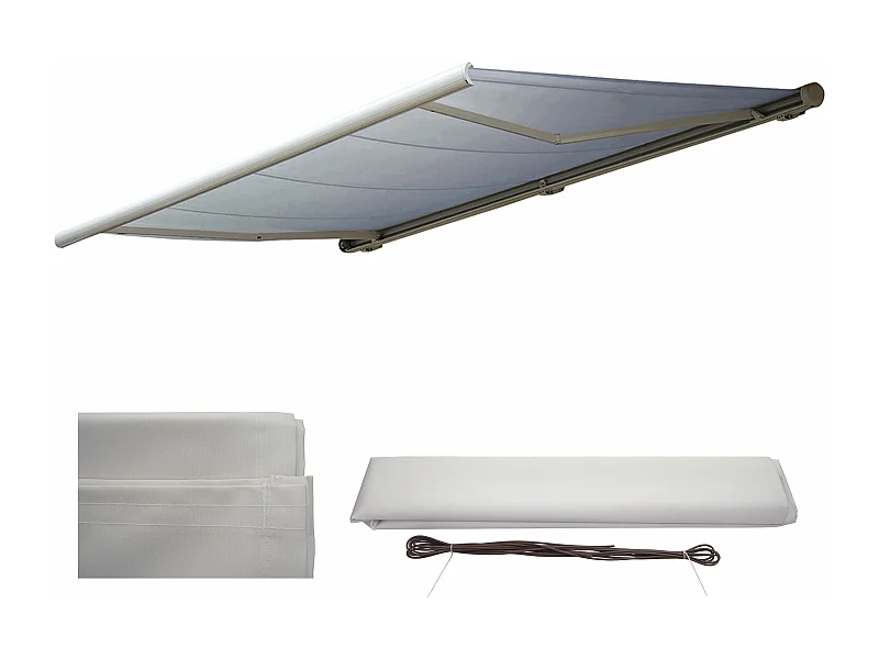 Ersatz-Bezug für Markise H123, Acryl Creme