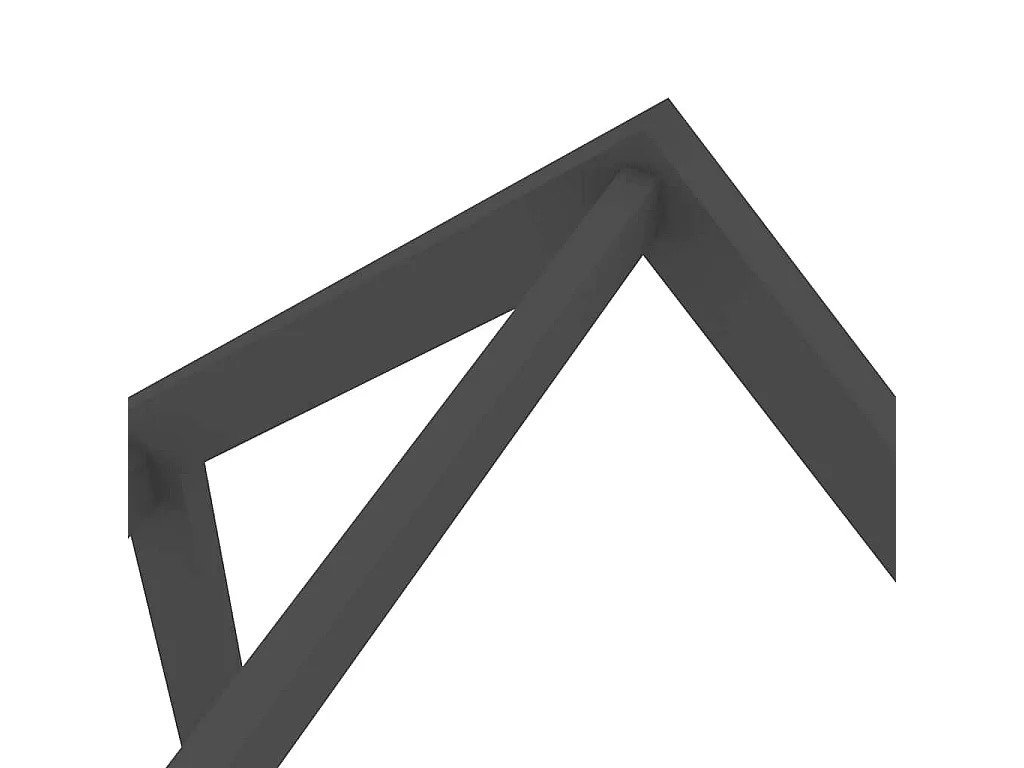 Cadre de lit d'enfant avec tiroirs Gris foncé Pin 90x200 cm