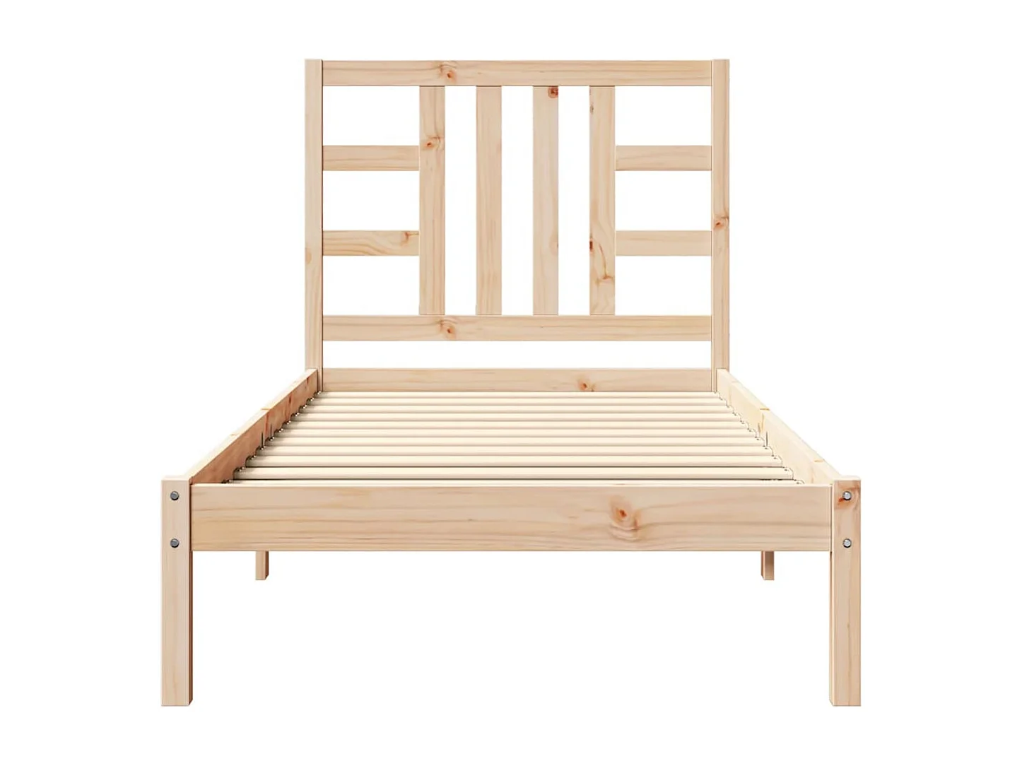 Bedframe massief hout 90x190 cm