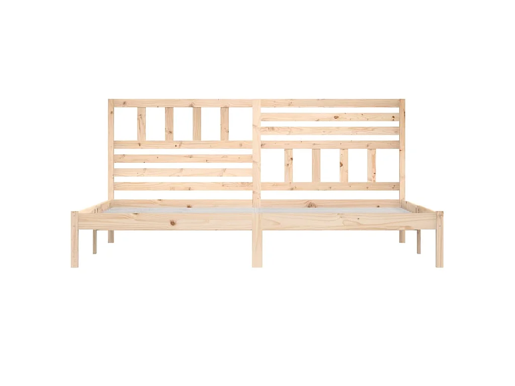 Bedframe zonder matras massief grenenhout 180x200 cm