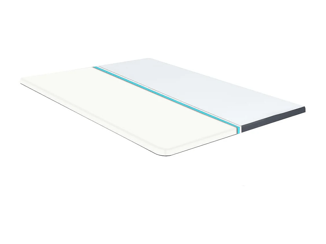 Boxspringbett-Matratzenauflage 200 x 140 x 5 cm Mittelweich