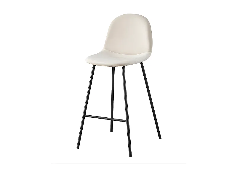 Barstuhl Luma/Stoffbezug/Beige