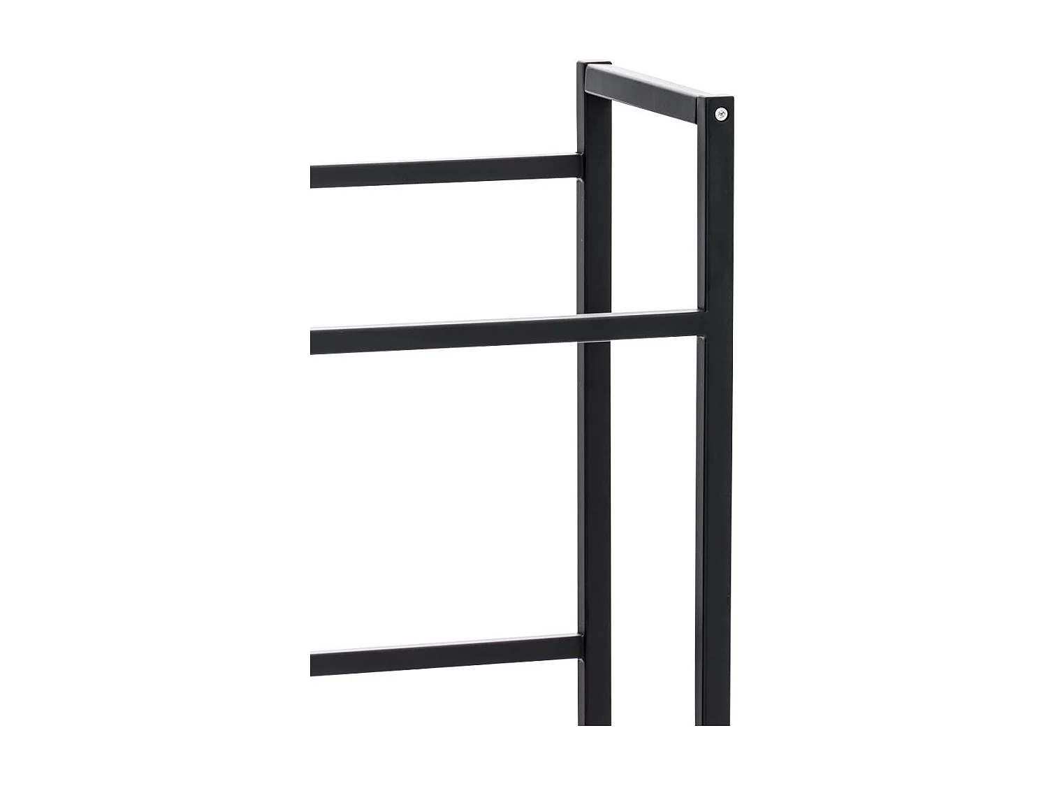 Support de caisse à boisson - Métal & Métal - Noir - Lennert