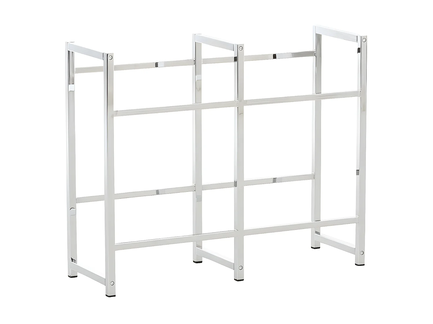 Support de caisse à boisson - Métal & Métal - Chrome - Lennert