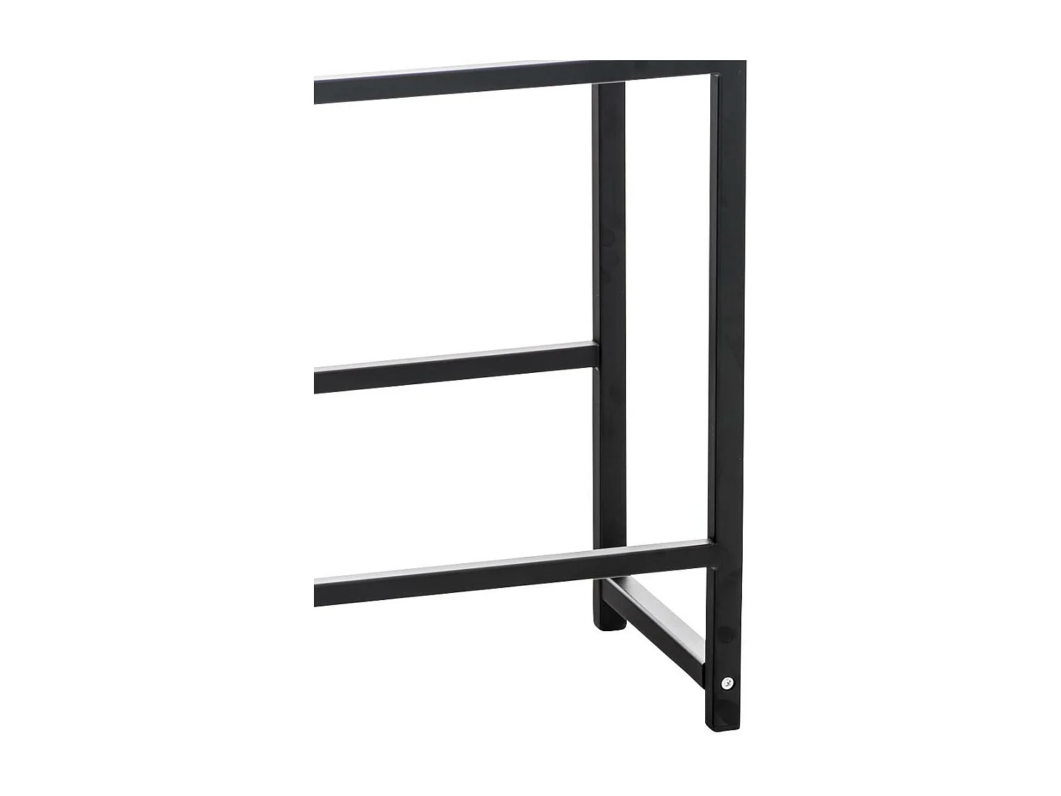 Support de caisse à boisson - Métal & Métal - Noir - Lennert