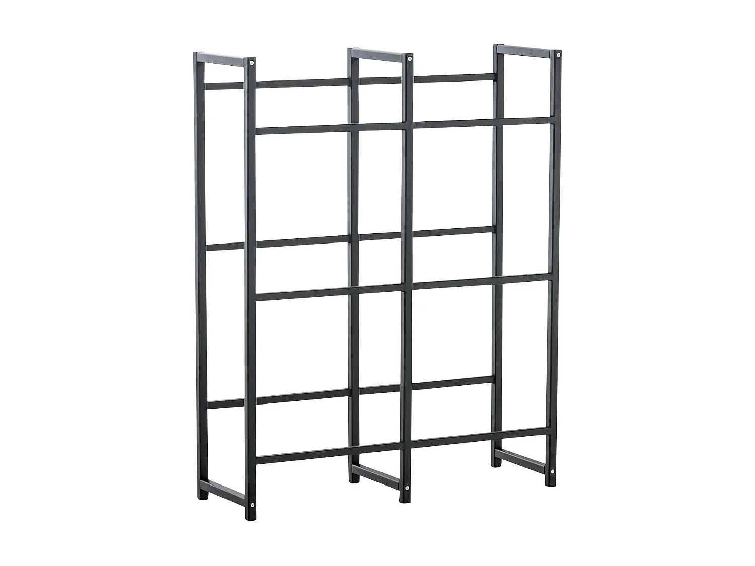 Support de caisse à boisson - Métal & Métal - Noir - Lennert