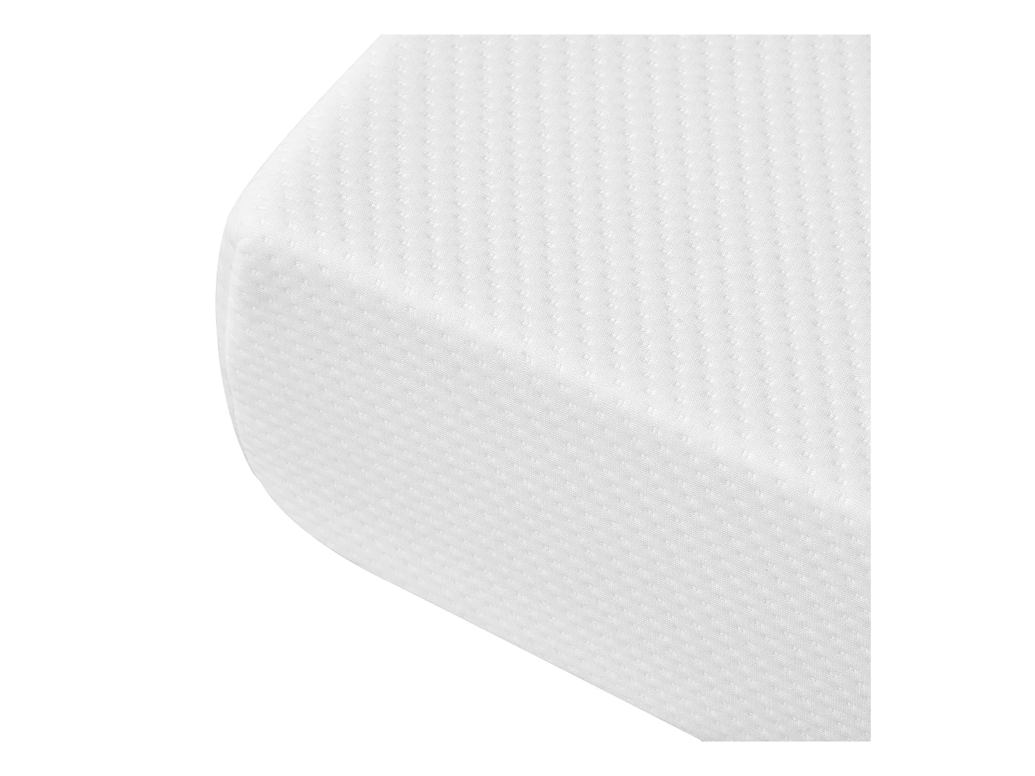 Matras 140x200 cm schuimdikte 16cm - H3 spons - Oeko-Tex gecertificeerd - Wit