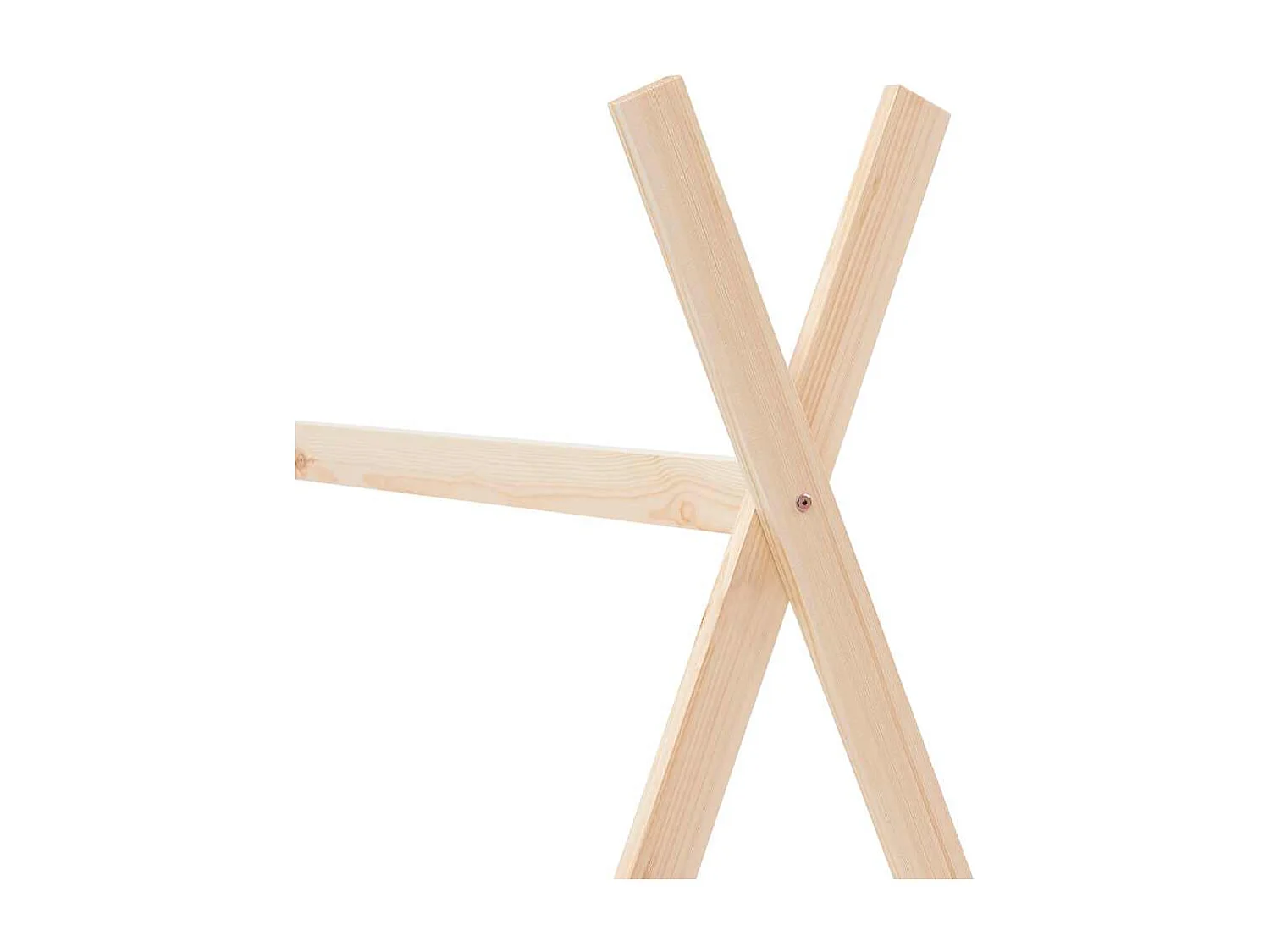 Kinderbedframe massief grenenhout 80x160 cm