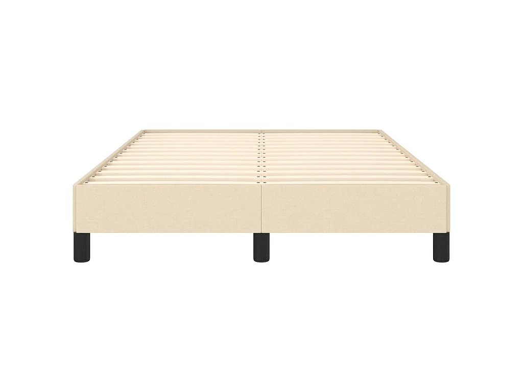 Giroletto senza Materasso Crema 120x200 cm Tessuto