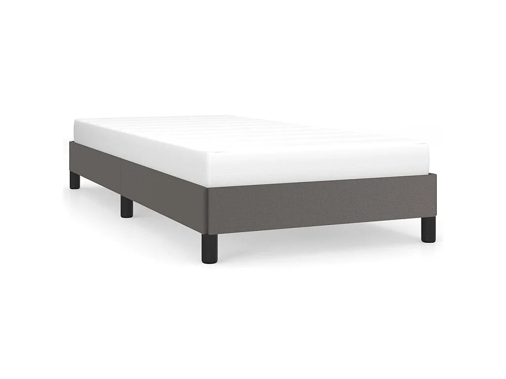 Giroletto Grigio 90x190 cm in Similpelle